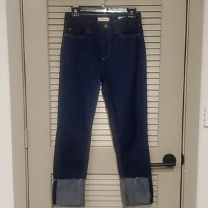 Vintage Guess Fold-over Jeans! Straight/Cigarette Leg